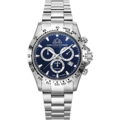 Christophe Duchamp Grand Mont CD7101-4 Heren Horloge 42mm 10 ATM