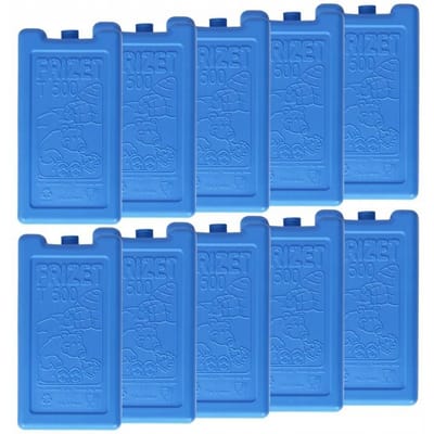 10x Koelpacks 500ml Gel - Vrieselementen voor Koelbox