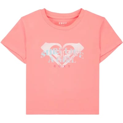 Roxy Baby One More Time T-shirt Met Korte Mouwen Oranje,Roze 12 Years Meisje