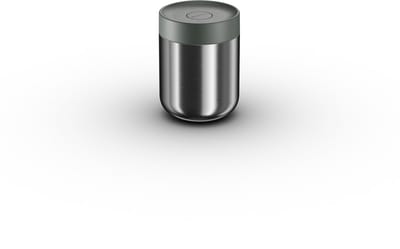 BergHOFF Home Nommie – Thermos Lunchbox - Food Jar 0.5L – Lekvrije Yoghurtbeker To Go – Isoleerbeker voor Soep - Dubbelwandige Isolatie - RVS Thermische Voedselcontainer – Houdt 6u Warm/Koud – Khaki & Zilver