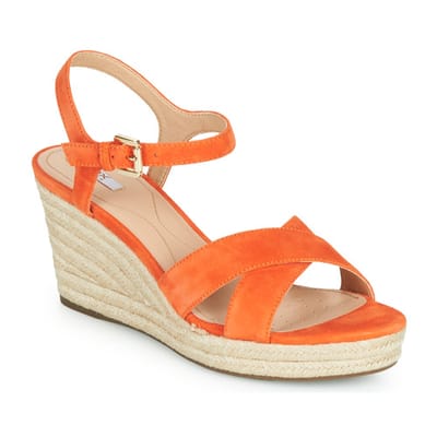 Geox  Sandalen met sleehak D SOLEIL