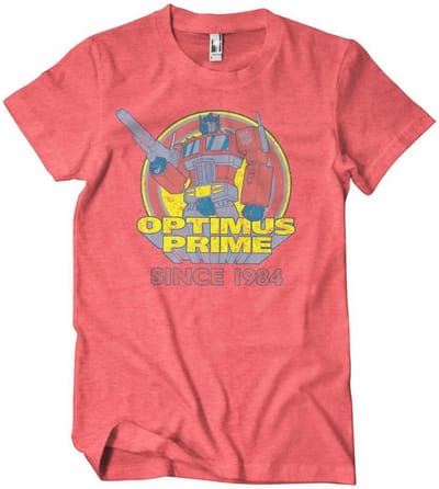 Transformers Optimus Prime - Since 1984 T-shirt rood/gemêleerd