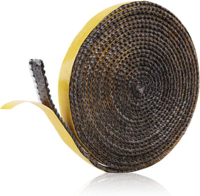 Tape Seal voor Haard - 3mmx10mmx4m - Zelfklevende Glasvezel Touw - Afdichtingsgasket voor Houtkachels en Haarden