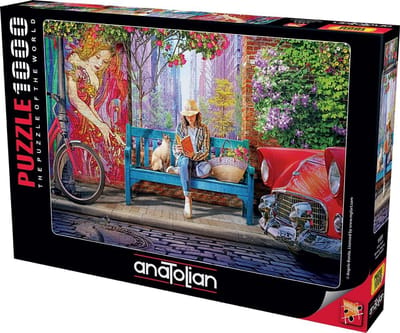 Puzzel 1000 stukjes: Rustig Ochtend Lezen - 66x48 cm