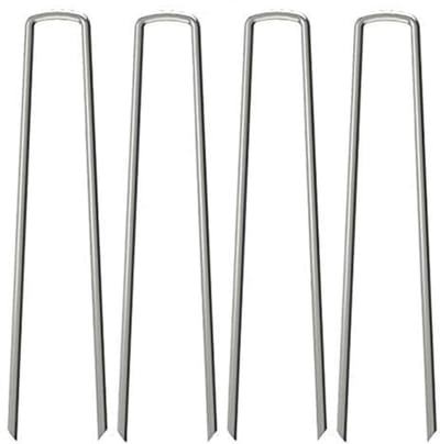 50 Stuks 12 Inch Tuinpalen - Zware Tuinnaalds voor Verankering van Graszoden en Onkruidbarrière