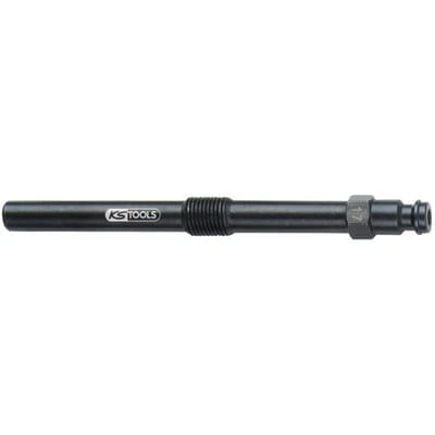 KS Tools 150.3677 Gloeibougieadapter, M10x1,0 met buitenschroefdraad, lengte 108 mm