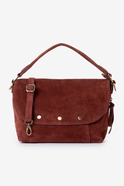 Sissy-Boy - Donkerrode crossbody tas