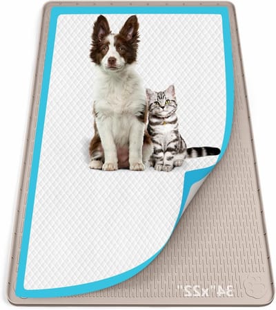 Urineopvangmat voor Honden, Katten en Konijnen - 86 x 56 cm, Lekvrij en Ideaal voor Training en Vloerbescherming in Huis