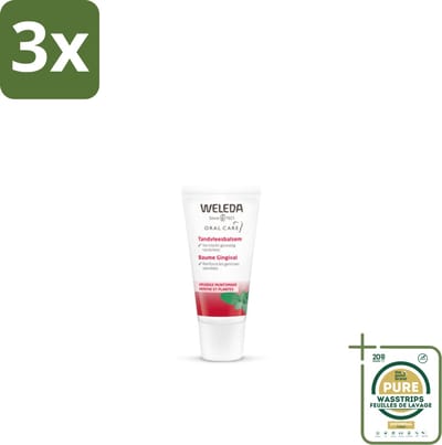 3 x WELEDA - Tandvleesbalsem - 30 ml - Grootverpakking - Tandvleesbalsem - Tandvlees Verzachting - Tandvlees Versterking - Natuurlijke Tandzorg - Tandvleespreventie