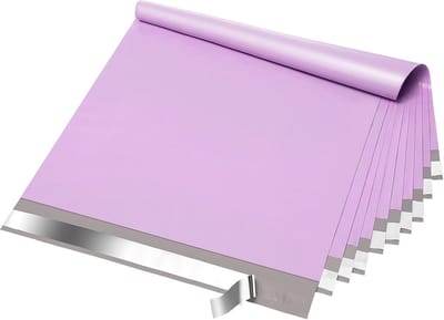 Grote Poly Mailers 19x24 Inch, Waterdichte Verzendzakken voor Kleding en Kleine Producten, 50 Pcs Paars