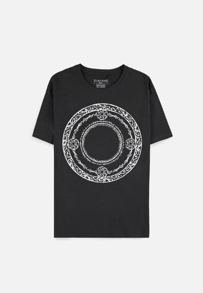 Elden Ring Heren Tshirt -S- Graphic Art Insignia Zwart
