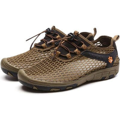 Zomer Nieuwe Mesh Koppel Schoenen Ademend Lichtgewicht Casual Herenschoenen Outdoor Antislip Sport Dames Schokabsorberende Schoenen 38
