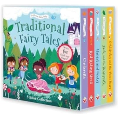 Traditional Fold-Out Fairy Tales 5-Book Collection - Traditional Fold-Out Fairy Tales