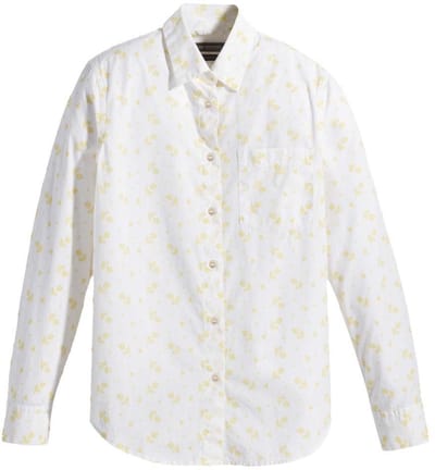 Dockers Original Overhemd Met Lange Mouwen Beige S Vrouw