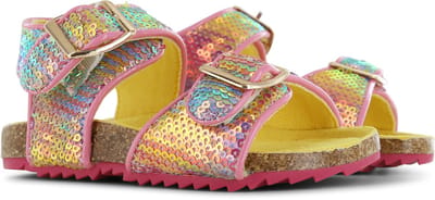 Go Banana's Sandaal – Rainbow - Sandalen Kind - Meisjes - Rainbow - Pailletten - Maat 25
