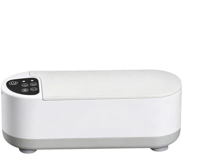 Ultrasone Reiniger - Sieraden Reiniger - Hygiënisch Onderhoud - Stil Ecologisch - 300 Ml Capaciteit - Zilver