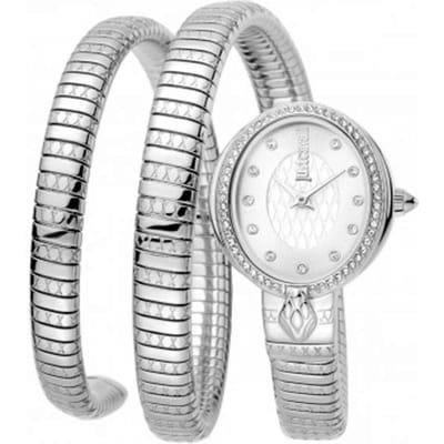 Just Cavalli Glam Chic Snake JC1L153M0015 Dames Horloge 25 mm WR 30mt
