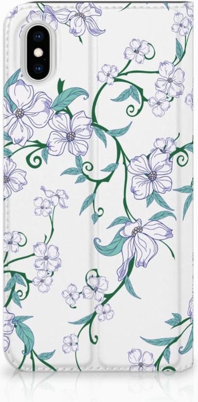 Apple iPhone Xs Max Uniek Smart Cover Blossom White