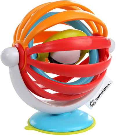 Baby rammelaar zuignap sticky spinner - Baby Einstein - vanaf 3 maanden