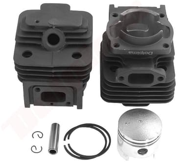Cilinder met zuiger passend op Chinese machine 44mm TL 52cc MITSUBISHI NIKASIL