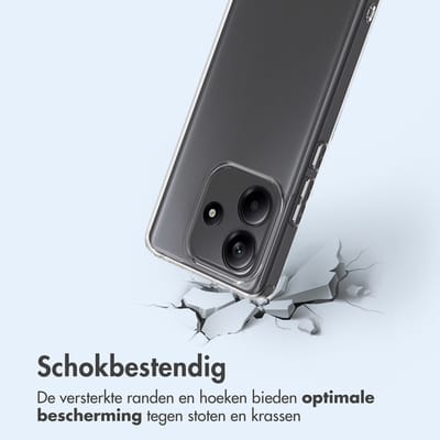 imoshion Hoesje - Geschikt voor Xiaomi Redmi Note 14 5G - Protective Backcover - Transparant