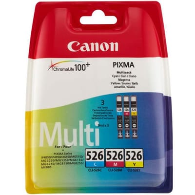 Canon CLI-526 - Inktcartridge - Cyaan / Magenta / Geel