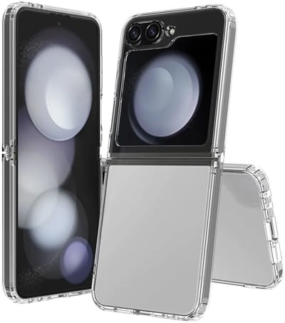 Transparant Dun TPU Hoesje Geschikt voor Samsung Galaxy Z Flip 7 FE / 6 | Back Cover | Lichtgewicht | Ultra Dun | Flexibel | Zacht | Doorzichtig