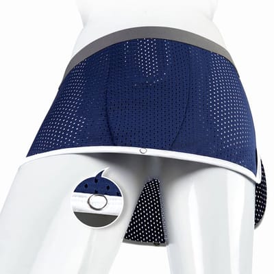 Erotisch Heren Ondergoed - met Knoop - Boxershort - Doorschijnend - Ademend