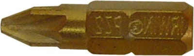 Irwin Schroefbit Titanium PZ2 - 25 mm - 10 Stuks