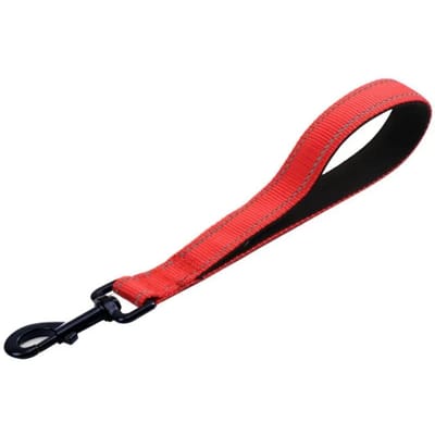 Hondenriem Kort Hondenriem 30cm Nylon Riemen Voor Honden Uitlaten Reflecterende Waterdichte Riem Honden Tractietouw Huisdierenketting