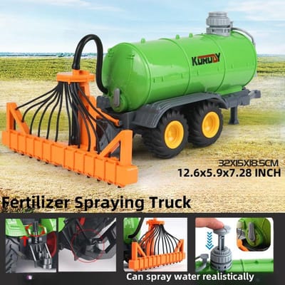 Jouets de Tracteur Grande Échelle Kit de Jeu Fermier DIY Remorque de Transport Ingénierie Cadeaux d'Anniversaire