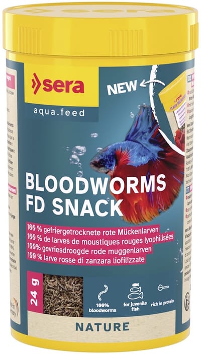 Sera - FD rode muggenlarven Nature - 250 ml