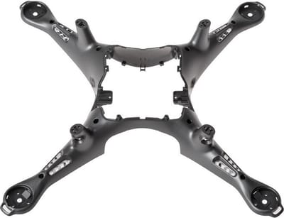 Middenkap - Middle Cover Dark Grey - Donkergrijs - Geschikt voor DJI Phantom 4 Pro