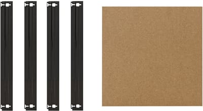 Shelfplaza HOME plankenset voor HOME zware stellingkasten - 30x30 cm - antraciet