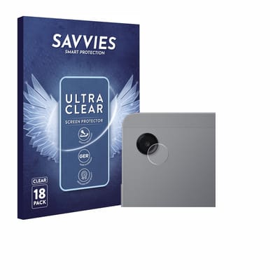 Savvies - Screenprotector voor Samsung Galaxy Tab A11 8.7" (ALLEEN Camera Lens) - Folie Beschermfolie transparant 18 Stuks