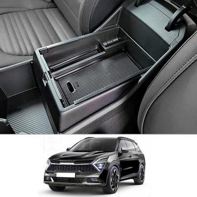 Multifunctionele Armsteun Organizer voor Kia Sportage NQ5 2021-2022 - Opbergdoos voor Console, Handschoenenkast en Interieuraccessoires