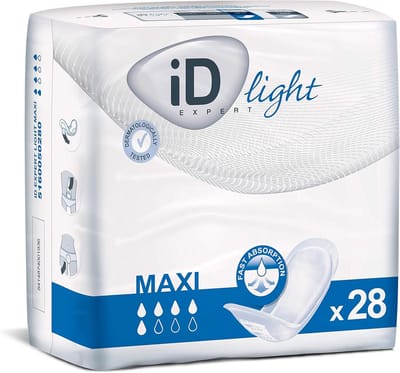 Incontinentiepads - Absorberende pads - Dagelijkse bescherming - Maxi absorptie - 28 stuks - Wit