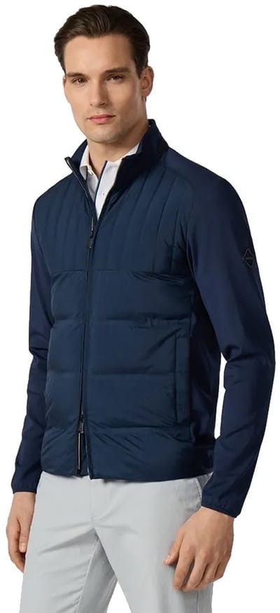 Hackett Solstice Sweatshirt Met Rits Blauw L Man