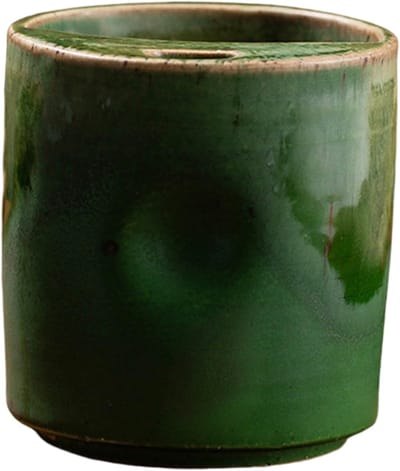 Keramische Mok - Koffiebeker Sipper - Dagelijks Gebruik - Uniek Oven Glazuur - 450 g - Groen