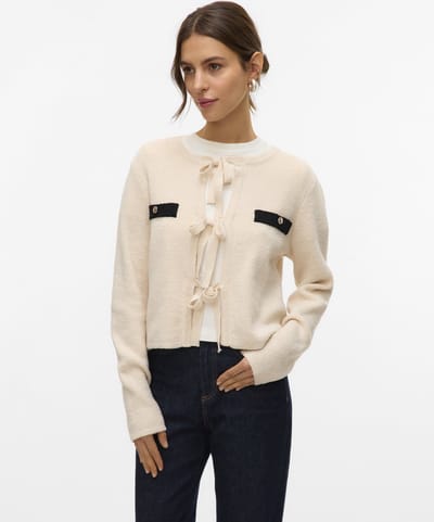 Vero Moda Vest VMHILDUR Gebreid vest