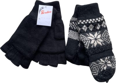 Set vingerloze handschoenen/want - Thinsulate - Heren - one size