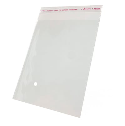 Cellofaanzakjes - 50 Stuks - 16x20cm - Met Plakstrip - Transparant - Uitdeelzakjes - Snoepzakjes - Plastic Zakjes - Traktatie Zakjes - Kleine Zakjes