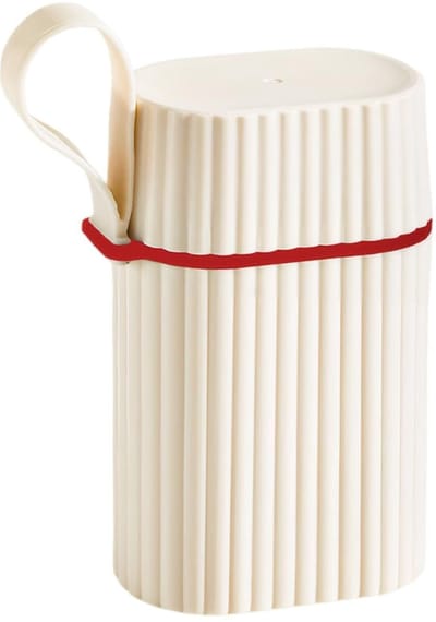 Zeepbakje met deksel voor op reis - Lekvrij en lekvrij zeepbakje voor onderweg - Handig voor badkamer, camping en outdoor - Wit - Met drainagelaag - Reizen - Compact en handig formaat