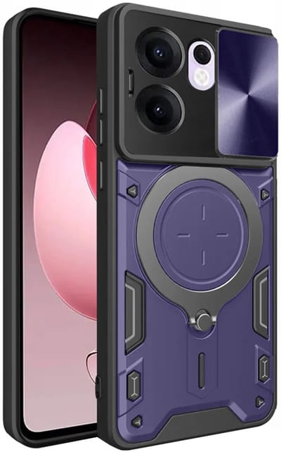 Hoesje geschikt voor Oppo Reno13 F 4G/5G / Reno13 FS 5G - Techsuit CamGuard Pro Back Cover - Paars