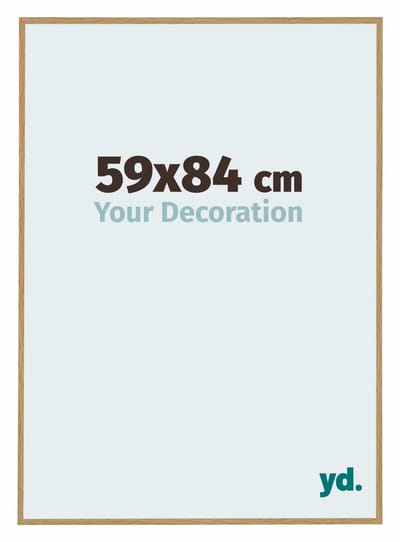 Your Decoration - Fotolijst 59x84 cm - Kunststof - Beuken Licht - Evry