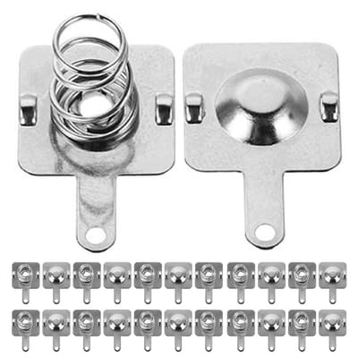 Batterijveren Sets - Contactplaten - Apparaten Repareren - Hoge Geleidbaarheid - 30 Sets - Zilver