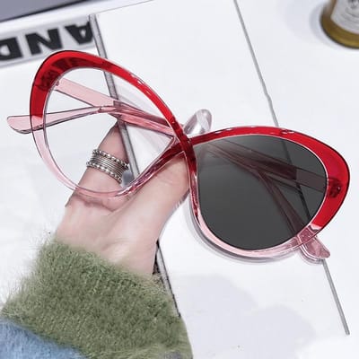 Lunettes Uni Ellipse Ultra Légères Changement de Couleur Protection Oculaire Haute Définition Lunettes de Soleil Photochromiques Lunettes Conduite Pêche Lunettes gray