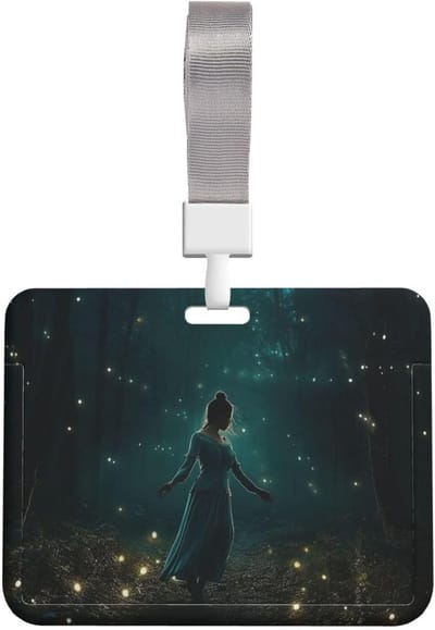 ID-kaart houder - Naamplaatje badge - Veilig opbergen - Waterdicht en stofdicht - 10 x 8 cm - Vrouw Dansen