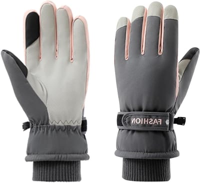 Dames Winterhandschoenen - Warme, Waterdichte, en Antislip Touchscreen Handschoenen voor Skiën, Fietsen en Wandelen