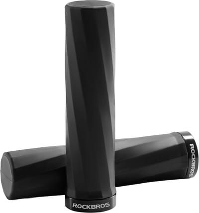 Fietshandvatten - Stuurgrepen - MTB Fietsen - Antislip Ergonomisch - 22mm Binnendiameter - Zwart